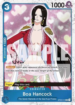 Boa Hancock (ST03-013) (Jolly Roger Foil) card from Premium Booster -The Best-