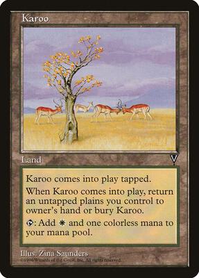 Karoo card from Visions