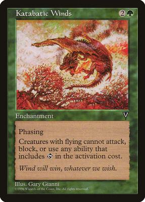 Katabatic Winds card from Visions