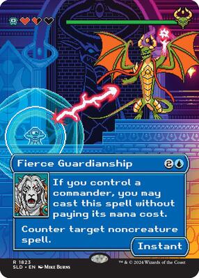 Fierce Guardianship card from Secret Lair Drop Series