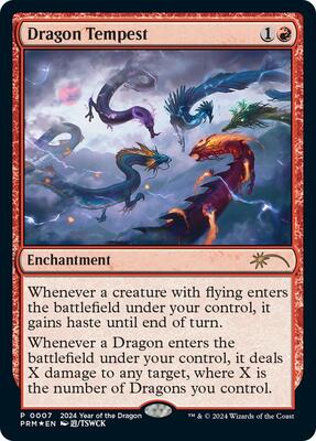 Dragon Tempest (Year of the Dragon 2024) card from Standard Showdown Promos