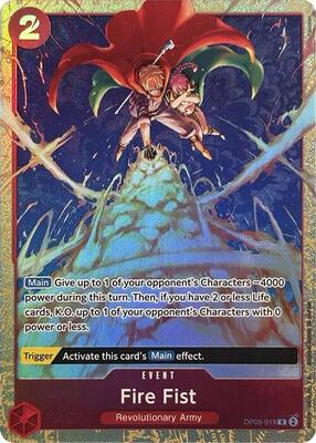 Fire Fist (Premium Card Collection -Best Selection Vol. 2-) card from One Piece Promotion Cards