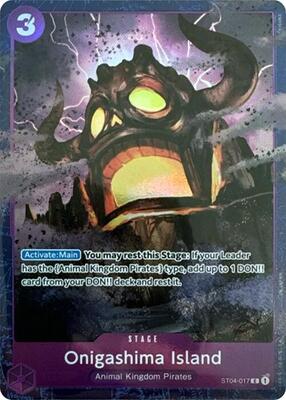Onigashima Island (Premium Card Collection -Best Selection Vol. 2-) card from One Piece Promotion Cards