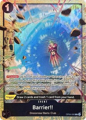 Barrier!! (Premium Card Collection -Best Selection Vol. 2-) card from One Piece Promotion Cards