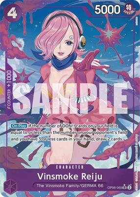 Vinsmoke Reiju (OP06-069) (Alternate Art) card from Premium Booster -The Best-