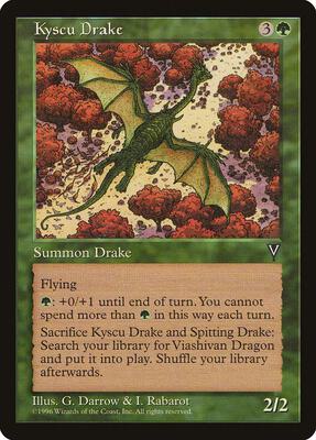Kyscu Drake card from Visions
