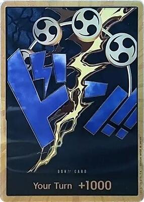 DON!! Card (Enel) (Gold) card from Premium Booster -The Best-