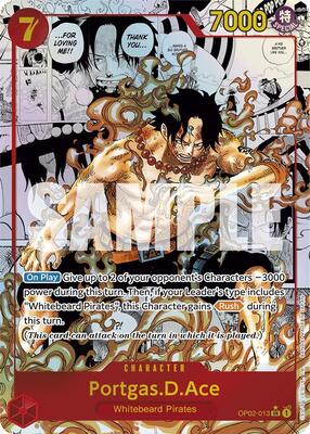 Portgas.D.Ace (Manga) card from Premium Booster -The Best-