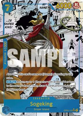 Sogeking (Manga) card from Premium Booster -The Best-