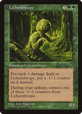 Lichenthrope card from Visions