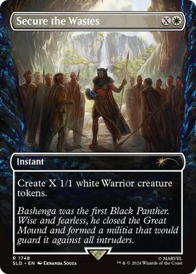 Secure the Wastes card from Secret Lair Drop Series