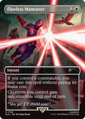 Flawless Maneuver card from Secret Lair Drop Series