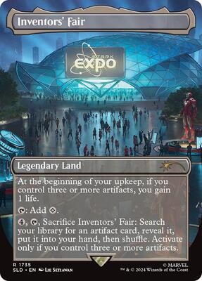 Inventors' Fair card from Secret Lair Drop Series