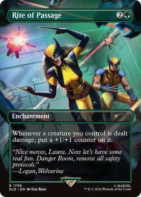 Rite of Passage card from Secret Lair Drop Series