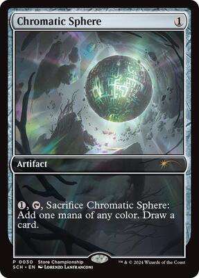 Chromatic Sphere card from Game Day & Store Championship Promos