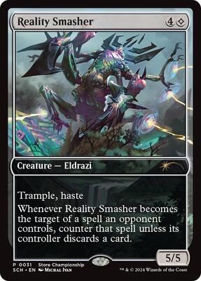 Reality Smasher card from Game Day & Store Championship Promos