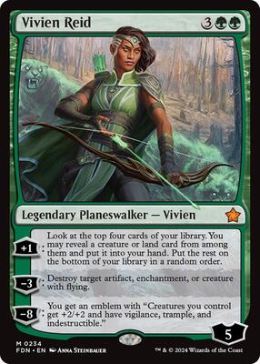 Vivien Reid card from Foundations