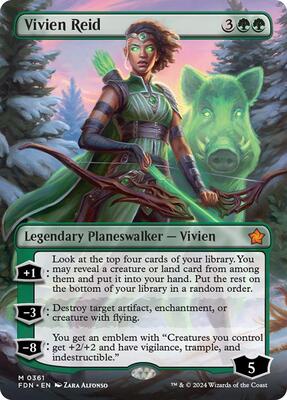Vivien Reid (Borderless) card from Foundations