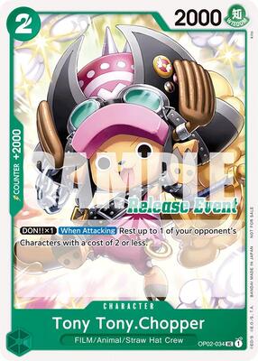Tony Tony.Chopper (ST15 - ST20 Release Event Pack) card from One Piece Promotion Cards