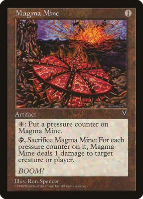 Magma Mine card from Visions