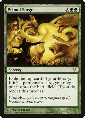 Primal Surge card from Avacyn Restored
