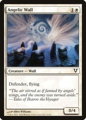 Angelic Wall card from Avacyn Restored