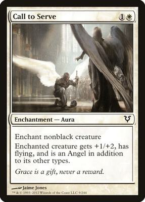 Call to Serve card from Avacyn Restored
