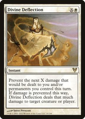 Divine Deflection card from Avacyn Restored