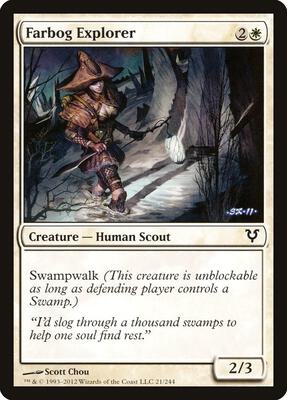 Farbog Explorer card from Avacyn Restored