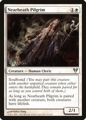 Nearheath Pilgrim card from Avacyn Restored