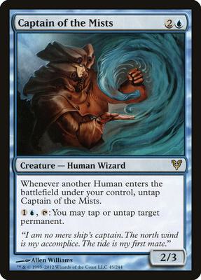 Captain of the Mists card from Avacyn Restored