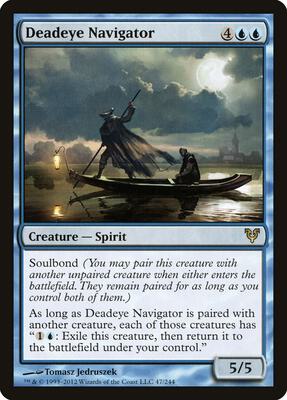 Deadeye Navigator card from Avacyn Restored