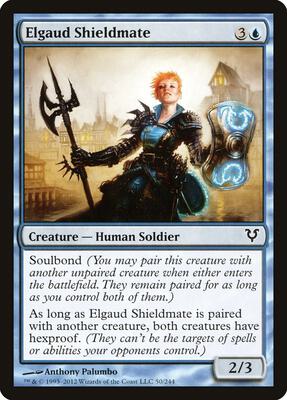 Elgaud Shieldmate card from Avacyn Restored