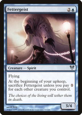 Fettergeist card from Avacyn Restored