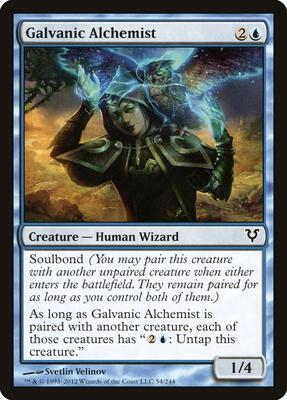 Galvanic Alchemist card from Avacyn Restored
