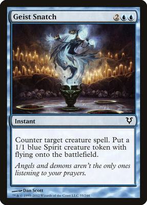 Geist Snatch card from Avacyn Restored