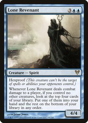 Lone Revenant card from Avacyn Restored