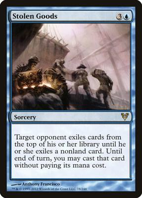 Stolen Goods card from Avacyn Restored