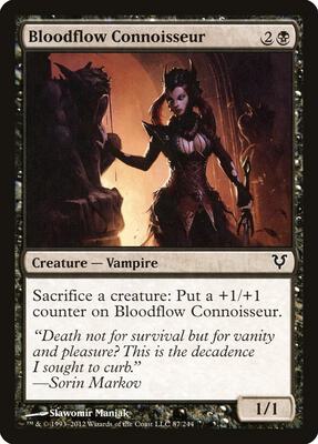 Bloodflow Connoisseur card from Avacyn Restored