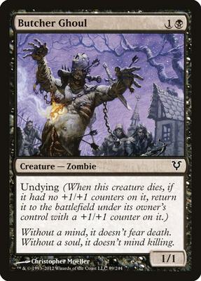 Butcher Ghoul card from Avacyn Restored