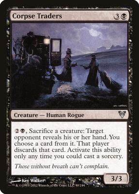 Corpse Traders card from Avacyn Restored