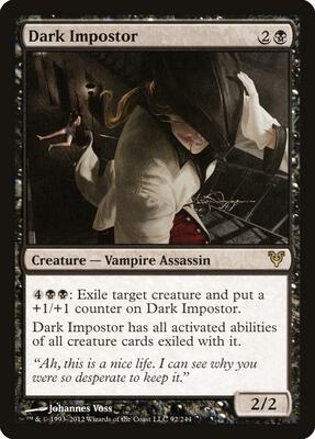 Dark Impostor card from Avacyn Restored