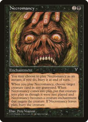 Necromancy card from Visions