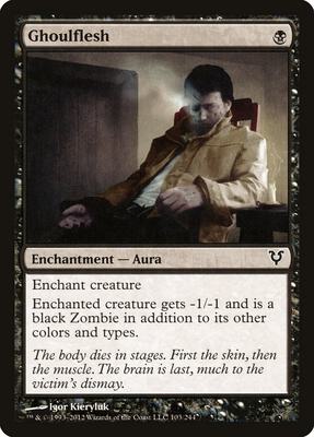 Ghoulflesh card from Avacyn Restored