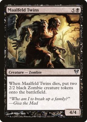 Maalfeld Twins card from Avacyn Restored