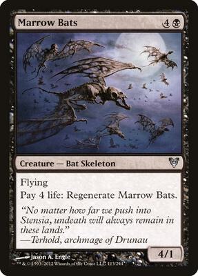 Marrow Bats card from Avacyn Restored