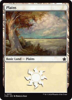 Plains (0272) card from Foundations