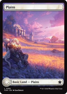 Plains (0282) card from Foundations