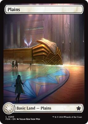 Plains (0283) card from Foundations