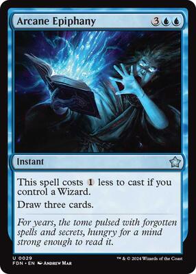 Arcane Epiphany card from Foundations